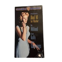 Dial M for Murder VHS 1996 Ray Milland Grace Kelly Robert Cummings Movie Sleeve - £4.26 GBP