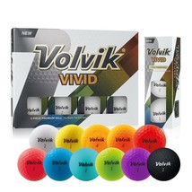 32 Near Mint Volvik Vivid Golf Balls Mix - Free Shipping - Aaaa - £36.26 GBP