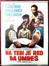 Your Turn To Die Poster Vintage Movie 1967 Lupo - £45.53 GBP