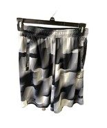 Nike Dri Fit Mens Size M Black White SHorts Pull on Warp Training - $14.84