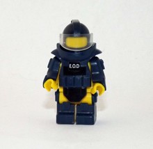 E.O.D Bomb Suit for blue Building Minifigure Bricks US - $9.33