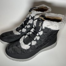Ryka Women&#39;s Snow Bound Ankle Boot Water Repellent Size 9 Black - £31.55 GBP
