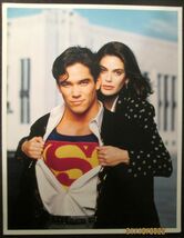 TERI HATCHER,DEAN CAIN (LOIS &amp; CLARK) RARE 11X14 TV PROMO PHOTO (CLASSIC... - $123.75