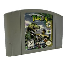 Turok Dinosaur Hunter Nintendo 64 1997 Cartridge Only Tested Authentic N64 - $21.77