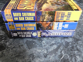 David Sherman Dan Cragg lot of 3 Starfist Series Science Fiction Paperbacks - £4.47 GBP