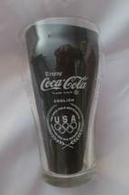 Coca-Cola Bottling Co Salutes the 76 Olympic Games USA Glass 5 diff Languages 12 - £5.10 GBP