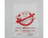 Vintage Cavity Busters Family Dentistry Illinois 9&quot;x12&quot; Bag With Magnet  - £12.56 GBP