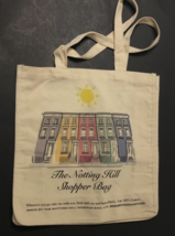 $20 Notting Hill Shopper Sun London England District Chelsea White Tote Bag - $10.88