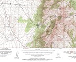Spruce Mountain Quadrangle Nevada 1953 Map Vintage USGS 15 Minute Topogr... - $16.89