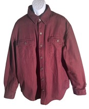 Duluth Trading Trucker Jacket  Mens Size XL Lined Work Coat Wear Denim Button Up - £30.79 GBP