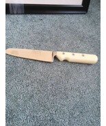 RARE CP FRANCE CHEF KNIFE SERRATED TIP 5 1/2 INCH SHARP AND NICE - $1,496.79 MXN