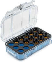 Evergreen 35Mm Film Storage Case | Holds 18 Rolls | Preserve And Protect, Clear - £40.14 GBP