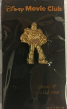 Buzz Lightyear Pin Disney Movie Club VIP Anniversary Lapel Gold Tone NEW - $6.99