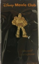 Buzz Lightyear Pin Disney Movie Club VIP Anniversary Lapel Gold Tone NEW - £5.60 GBP