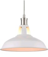 CLAXY Industrial Kitchen Pendant Lighting Brushed Nickel Loft Barn NEW I... - $536.16 MXN