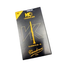 Vandoren VK1 for Bb Clarinet VK Strength 40 (3 Soft) - 1 Synthetic Reed - £41.59 GBP