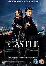 Castle: The Complete Third Season DVD (2012) Nathan Fillion Cert 15 6 Discs Pre- - £13.96 GBP