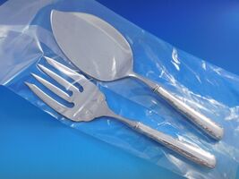 Camellia by Gorham Sterling Silver Salmon Serving Set Fish Custom Made - $147.51