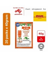 AJI-SHIO Flavoured  White Pepper Refill 40g X 20 PACKS -shipment by DHL ... - £62.22 GBP