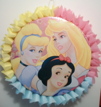 Princess Snow White Aurora and Cinderella Pull String or Hit Pinata - £19.91 GBP+
