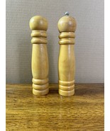 Peppermill Grinder &amp; Salt Shaker Set 6” Tall Wooden - $31.11 CAD
