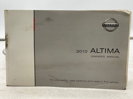 2010 Nissan Altima Owners Manual OEM A03B07026 - £14.11 GBP