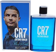 CR7 Play It Cool by Cristiano Ronaldo, 3.4 oz EDT Spray for Men Eau De Toilette - £16.10 GBP