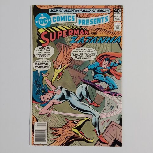 DC Comics Presents 18 VF- 1980 Newsstand Superman &amp; Zatanna Bronze Age - $6.92