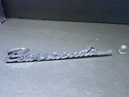 1968 Plymouth Barracuda Fender Emblem OEM 2898938 - $89.99