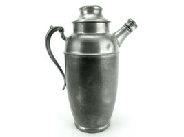 Pewter Teapot, Capped Spout, Slip-off Lid, Vintage Old Colonial Pewter #... - $19.55