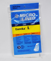 DVC Eureka Microlined L Paper Vacuum Bags 3 Pack - $4.95