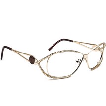 Jimmy Crystal Sunglasses Frame Only JCS205 Swarovski Gold metal 62 mm - £62.92 GBP