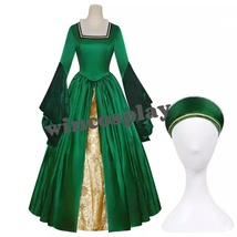 Tudor Princess Mary Cosplay Costume Renaissance Women Dress Halloween Vi... - £103.93 GBP