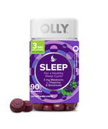 OLLY Sleep Gummy, 3mg Melatonin, L Theanine, Chamomile, Blackberry Flavo... - $29.99