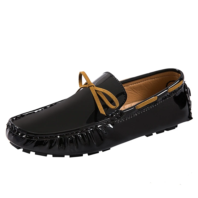 Fashion PU Leather Casual Driving Peas Shoes Luxury Man Moccasin Big Siz... - £37.29 GBP