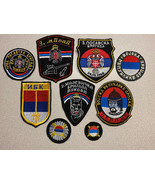 REPUBLIC SRPSKA ARMY, GROUPING OF 9 PATCHES,  CIRCA 1992-1995, VINTAGE, ... - $1,113.70 MXN