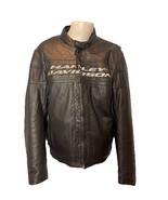 Harley-Davidson Men COMPETITION III Touring Leather Jacket XL Armored 98... - $338.87 CAD