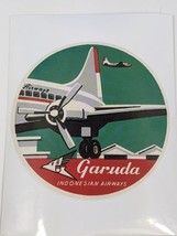 Garuda Indonesian Airways Luggage Label Sticker Airlines - £3.86 GBP