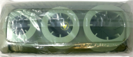 Ice Cube Box with Lid for Tumbler Cup 20-40 oz. Silicone Ice Molds 3 Sizes Green image 6