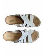 Clarks Bendables leather  Women sandals  Shoes size 8.5 - £18.92 GBP