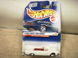 L37 Mattel Hot Wheels 24366 1964 Lincoln Continental 2000 First Eds New On Card - £2.89 GBP