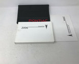 2006 Pontiac Grand Prix Owners Manual Handbook with Case OEM G04B07003 - £35.38 GBP