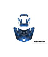 CAN-AM BRP SPYDER F3 CREATORX HOOD GRAPHICS KIT SPIDERX BLUE - $135.80