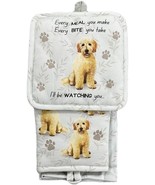 Goldendoodle 3-Piece Kitchen Set - Oven Mitt, Pot Holder &amp; Kitchen Towel... - $446.76 MXN