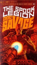 Paperback Cover Poster - DOC SAVAGE -  The Spook Legion  (1967) Canvas  ... - £19.92 GBP