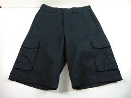 Dickies Loose Fit Black Cargo Shorts 34 - £23.52 GBP