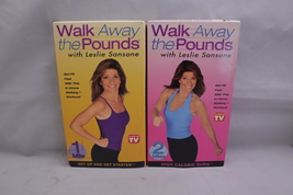 Walk Away The Pounds With Leslie Sansone 1+2 Mile Fitness Exercise VHS Lot - £7.11 GBP