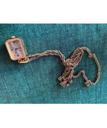 Vintage Costume Jewelry Watch Pendant TRIFARI 17 Jewels - $54.86 CAD
