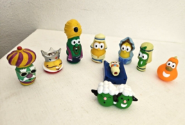 Veggie Tales Christmas Nativity Figures Toy Lot 9 Total Replacement - £20.24 GBP