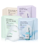 20pcs BIOAQUA Centella Collagen Face Masks | BUY 2 GET 1 FREE - $29.99